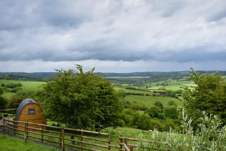 View from Bluebell Pod