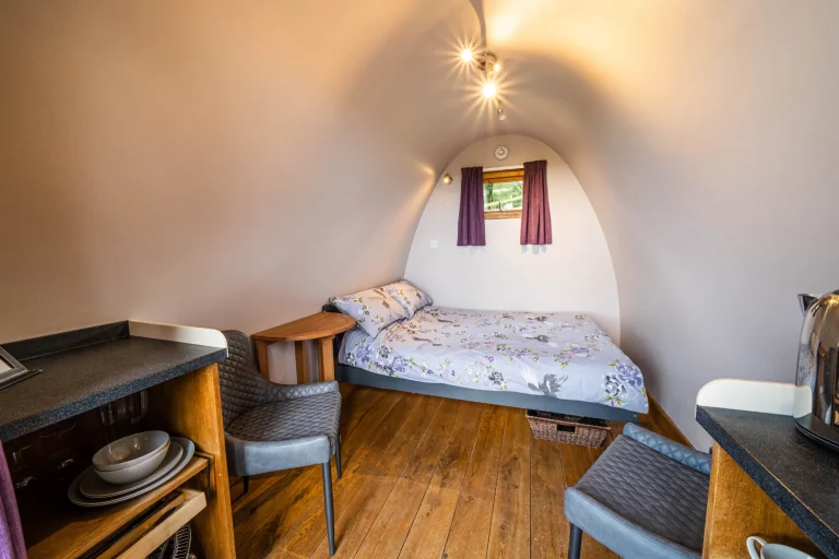 Bluebell Pod | Glamping retreat Peak District | Glamping retreat near Ashbourne
