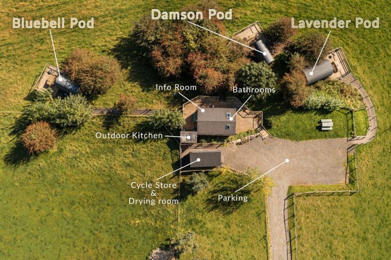 Group Glamping Site near Ashbourne | Group glamping site Peak District